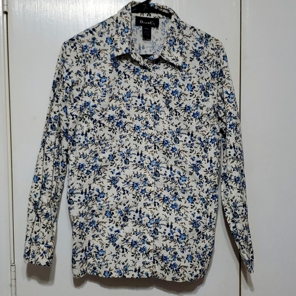 Denim & Co. Thin Floral Jacket - Picture 4 of 7